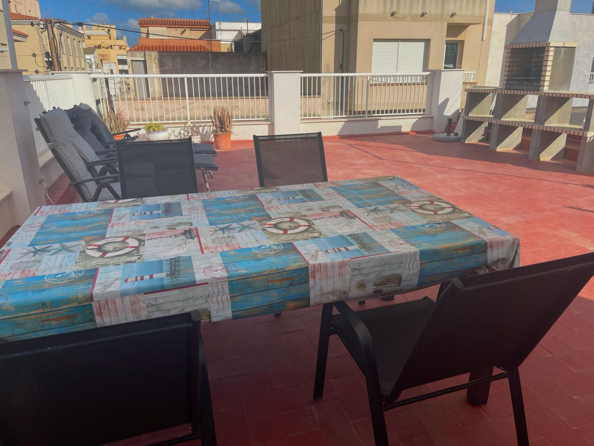 Lleida 25, Casa A Planta Baixa Amb Amplia Terrassa Equipada Amb Barbacoa Villa Sant Carlos de la Ràpita Eksteriør billede